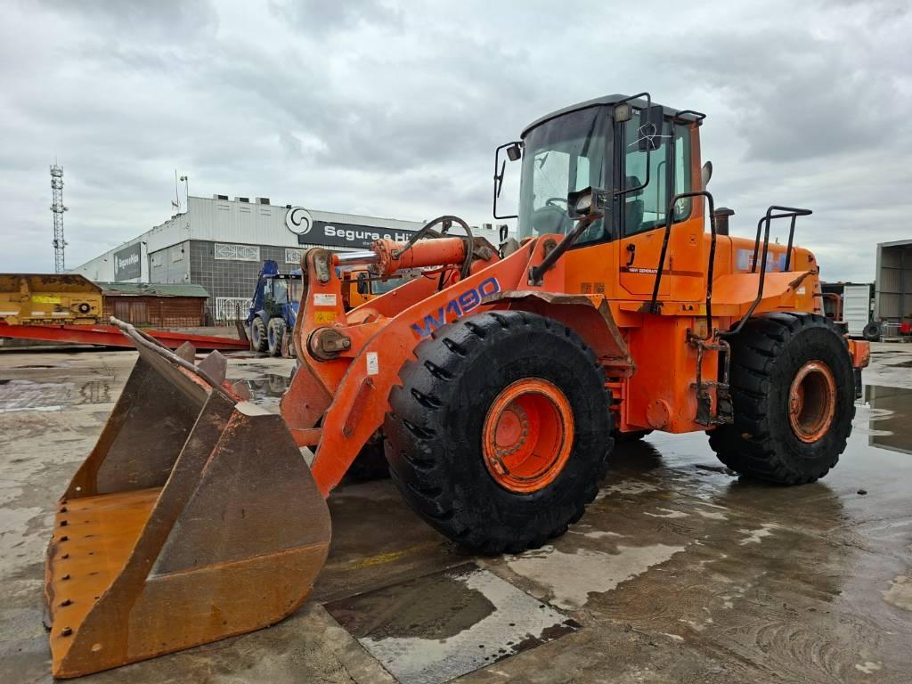 Fiat-Hitachi W190 Cargadoras sobre ruedas