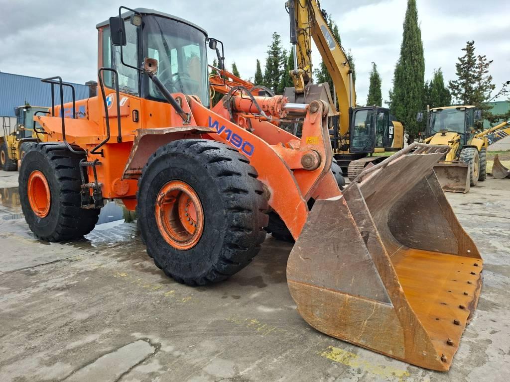 Fiat-Hitachi W190 Cargadoras sobre ruedas