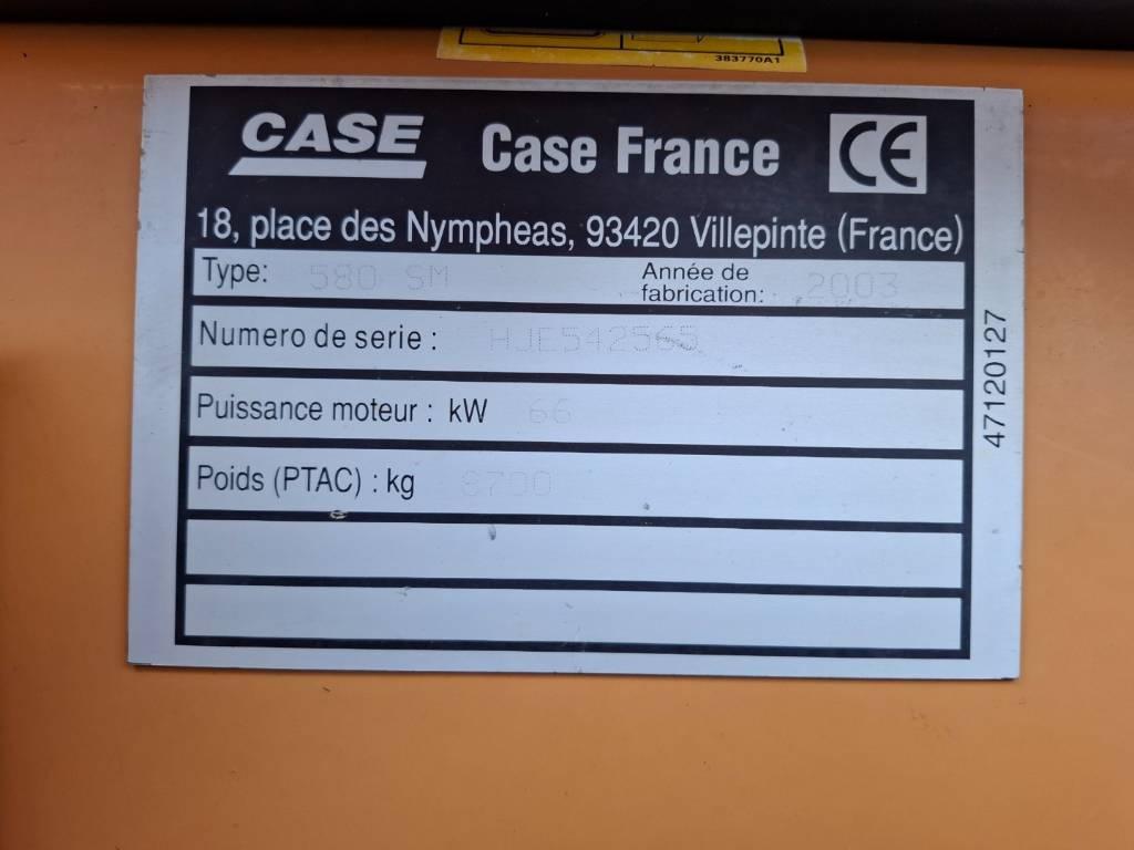 CASE 580 SM Retrocargadoras