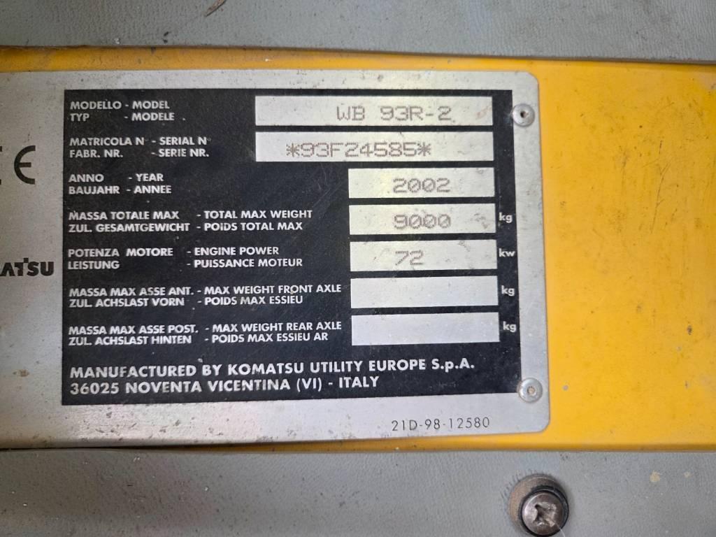 Komatsu WB 93 R-2 Retrocargadoras