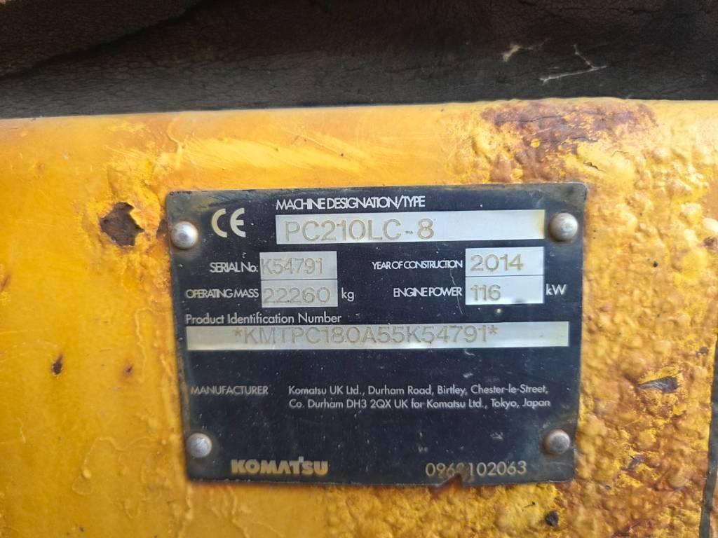 Komatsu PC 210 LC-7 Excavadoras de cadenas