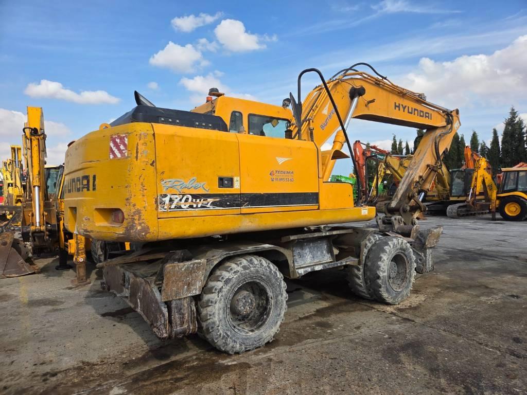 Hyundai Robex 170 W-7 Excavadoras de ruedas