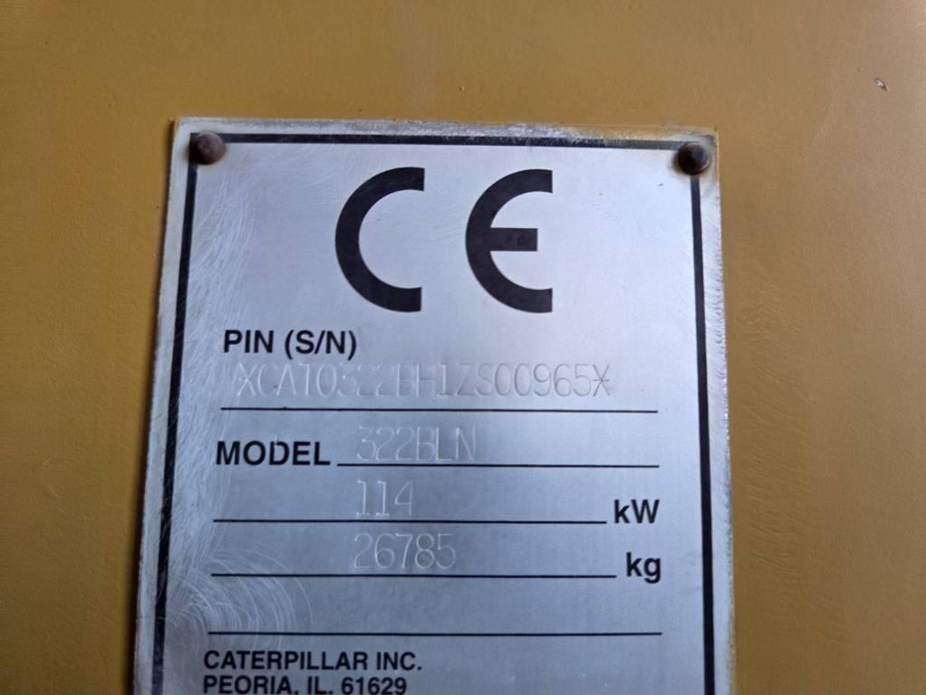CAT 322 B LN Excavadoras de cadenas
